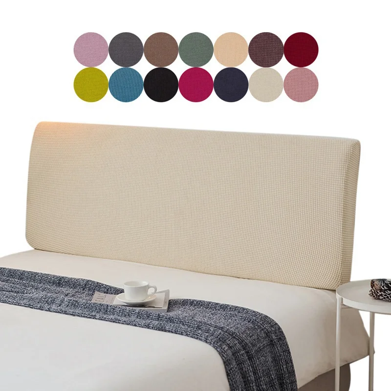 Solid Color All-inclusive Bed Head Cover Elastic Bedhead Cover Bed Head Back Protection Headboard Dustcover Colchas Para Cama
Solid Color All-inclusive Bed Head Cover Elastic Bedhead Cover Bed Head Back Protection Headboard Dustcover Colchas Para Cama