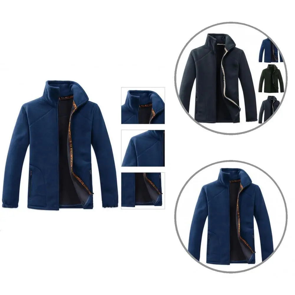 Winter Jacket Wear Resistant Men Coat Slim High Collar Terrific Double-sided Plush Winter Jacket
Winter Jacket Wear Resistant Men Coat Slim High Collar Terrific Double-sided Plush Winter Jacket