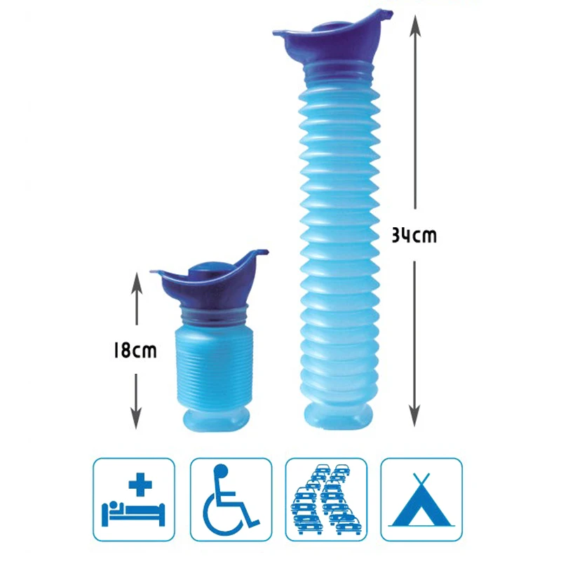 750ml Unisex Portable Mini Toilet Urinal Bucket Reusable Hygienic Flexible Travel Camping Car Portable Baby Urine Toilet Pee Bot
750ml Unisex Portable Mini Toilet Urinal Bucket Reusable Hygienic Flexible Travel Camping Car Portable Baby Urine Toilet Pee Bot