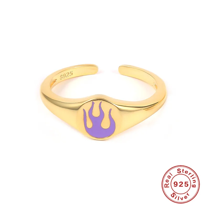 BOAKO Flame Enamel Rings For Women Girls 925 Silver Ring 2021 Trend Bague Femme Fine Jewelry Paired Rings Vintage Minimalist
BOAKO Flame Enamel Rings For Women Girls 925 Silver Ring 2021 Trend Bague Femme Fine Jewelry Paired Rings Vintage Minimalist