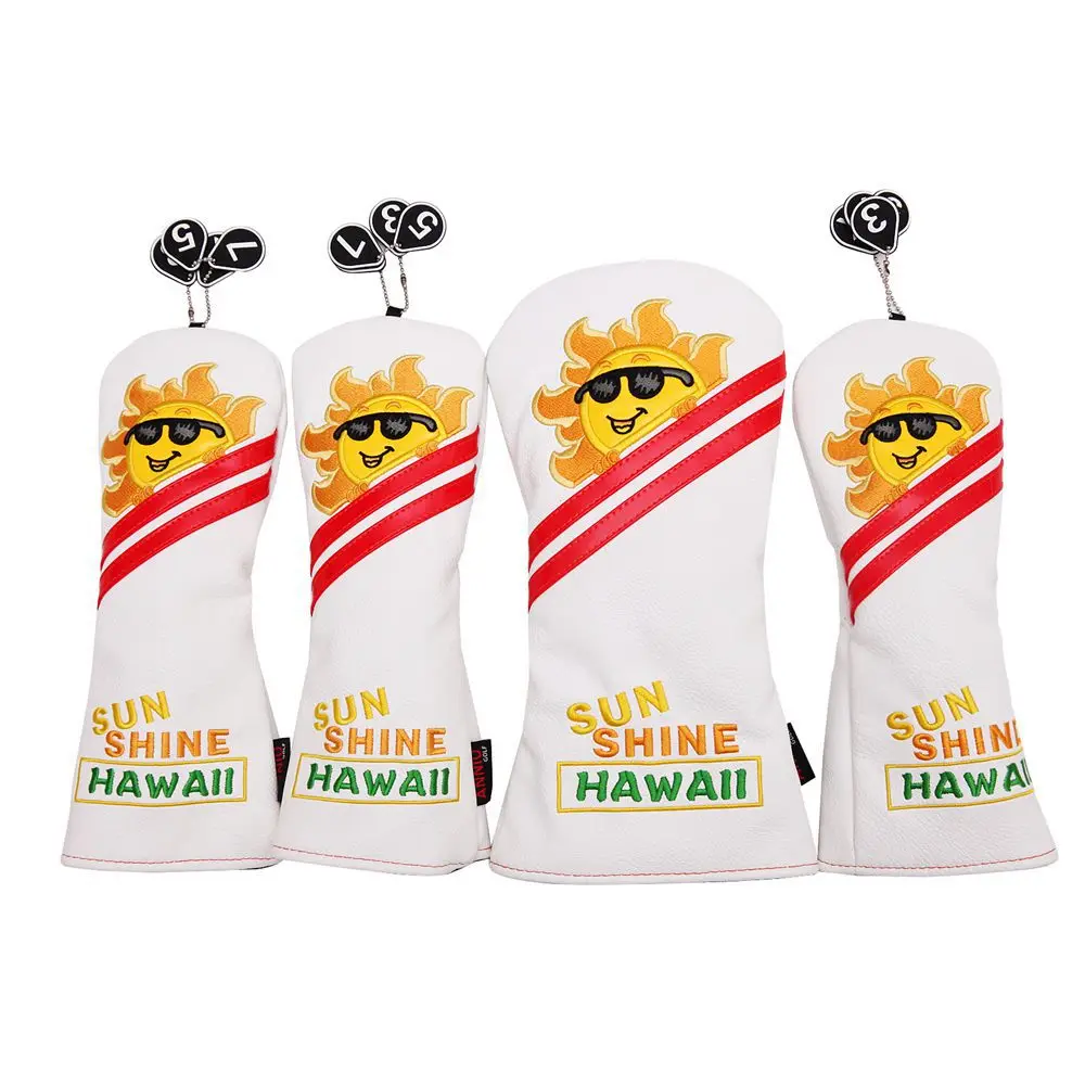 4pcs/Set Waterproof Golf Club Head Cover Wood Driver Headcover Stroke Count
4pcs/Set Waterproof Golf Club Head Cover Wood Driver Headcover Stroke Count