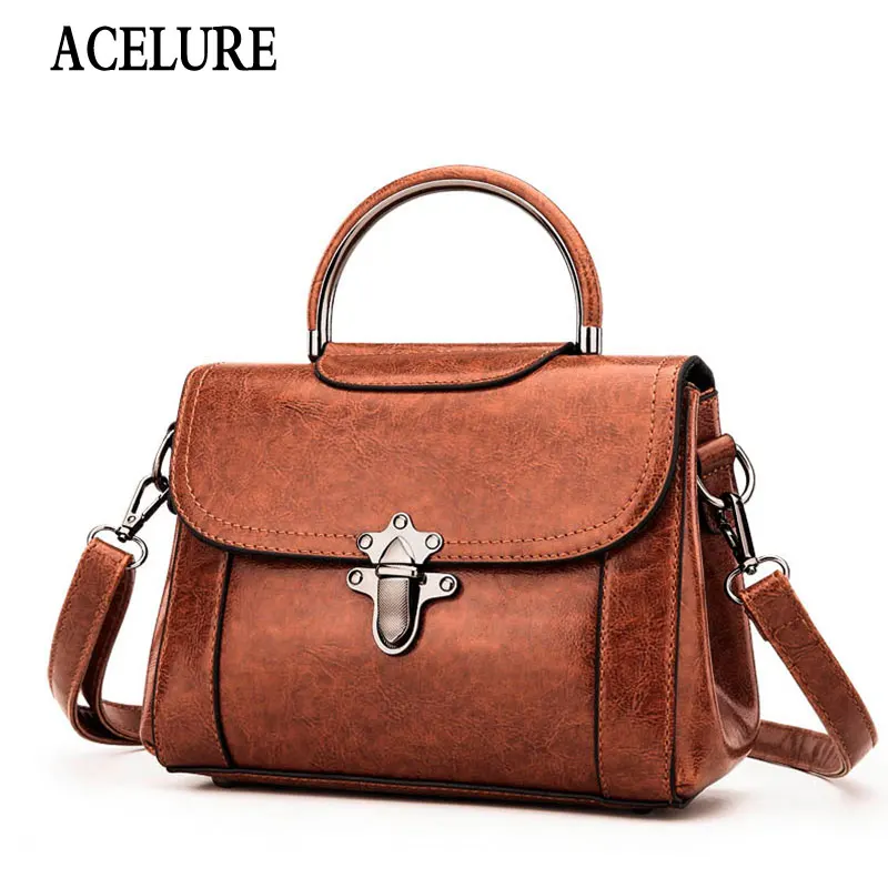 ACELURE Solid PU Leather Handbags Women High Quality Small Shoulder Bags Fashion Crossbody Bags Female Shopping Bags Purses
ACELURE Solid PU Leather Handbags Women High Quality Small Shoulder Bags Fashion Crossbody Bags Female Shopping Bags Purses