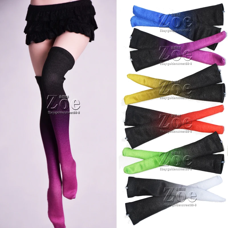 

IN STOCK 1:6 Long Socks Stockings Clothes Fit 12'' Female TBL PH JO UD Action Figure Body