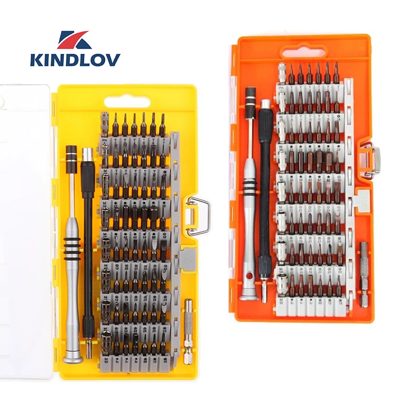 KINDLOV Screwdriver Set Magnetic 60 In 1 Destornillador BIt Kit Precision Torx Hex Phillips Screw Driver Multitools Hand Tools
KINDLOV Screwdriver Set Magnetic 60 In 1 Destornillador BIt Kit Precision Torx Hex Phillips Screw Driver Multitools Hand Tools