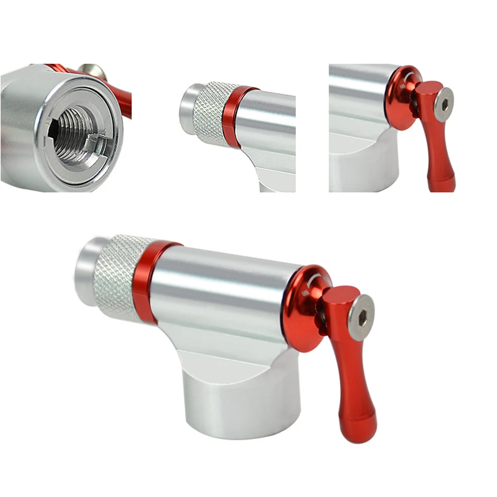 1pcs CO2 Inflatable Head Bicycle Mini Inflator Mountain Road Bike Adapter Tire Pump Portable Inflator Bicycle Valve Inflation
1pcs CO2 Inflatable Head Bicycle Mini Inflator Mountain Road Bike Adapter Tire Pump Portable Inflator Bicycle Valve Inflation