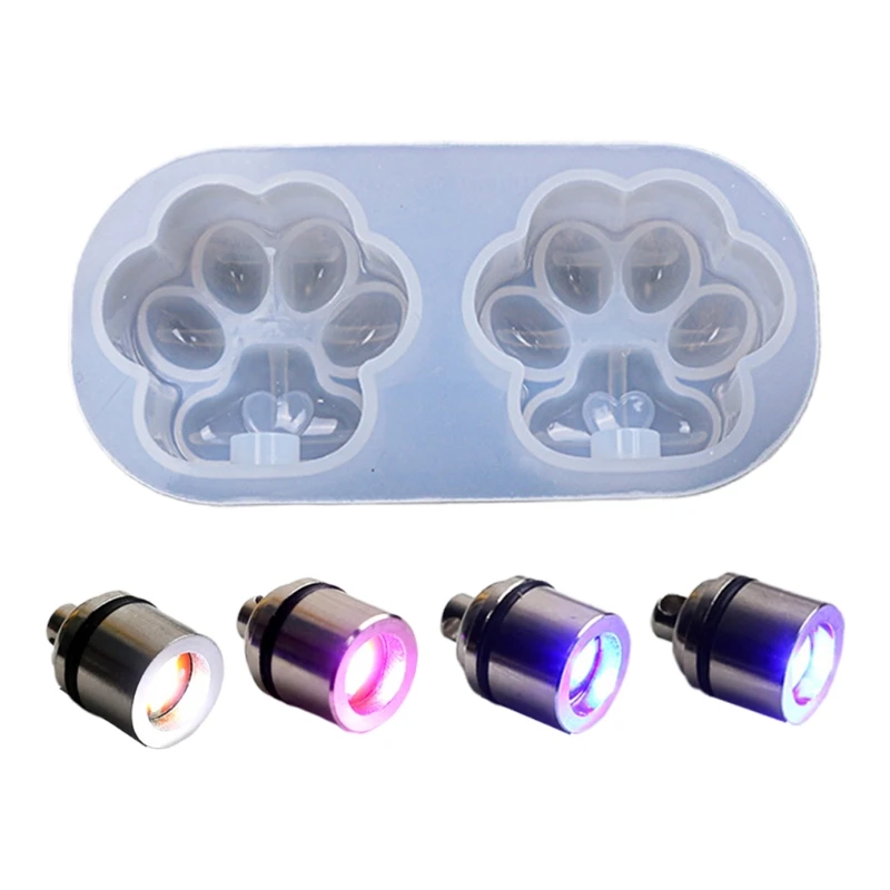 Practical Love Cat Paw Light Bulb Silicone Molds Handmade BPA-free Easy to Release No Residue for Keychain Making Crafts
Practical Love Cat Paw Light Bulb Silicone Molds Handmade BPA-free Easy to Release No Residue for Keychain Making Crafts