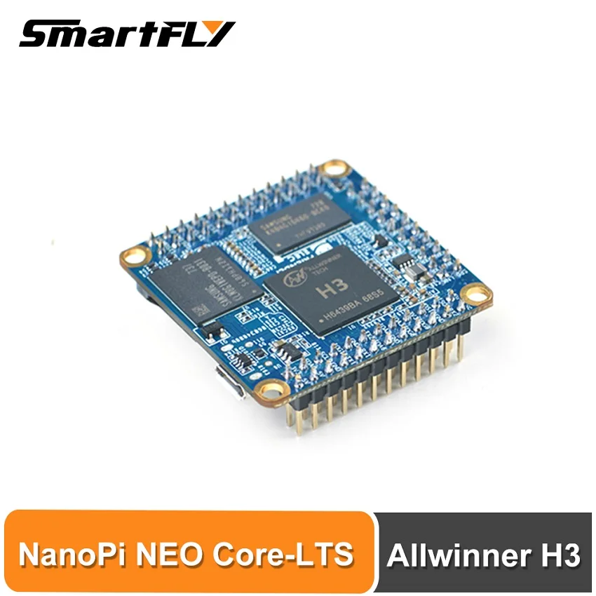 NanoPi NEO Core 256Mb/512Mb Allwinner H3, Quad-core Cortex-A7 UbuntuCore with mainline kernel 4.x.y NPI7
NanoPi NEO Core 256Mb/512Mb Allwinner H3, Quad-core Cortex-A7 UbuntuCore with mainline kernel 4.x.y NPI7