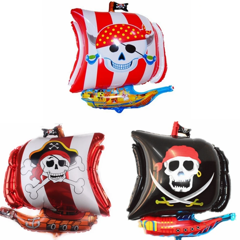 Cartoon Pirate Ship Foil Balloon Kid Favor Birthday Ghost Festival Party Decoration Helium Floating Inflatable Toy Supplies
Cartoon Pirate Ship Foil Balloon Kid Favor Birthday Ghost Festival Party Decoration Helium Floating Inflatable Toy Supplies