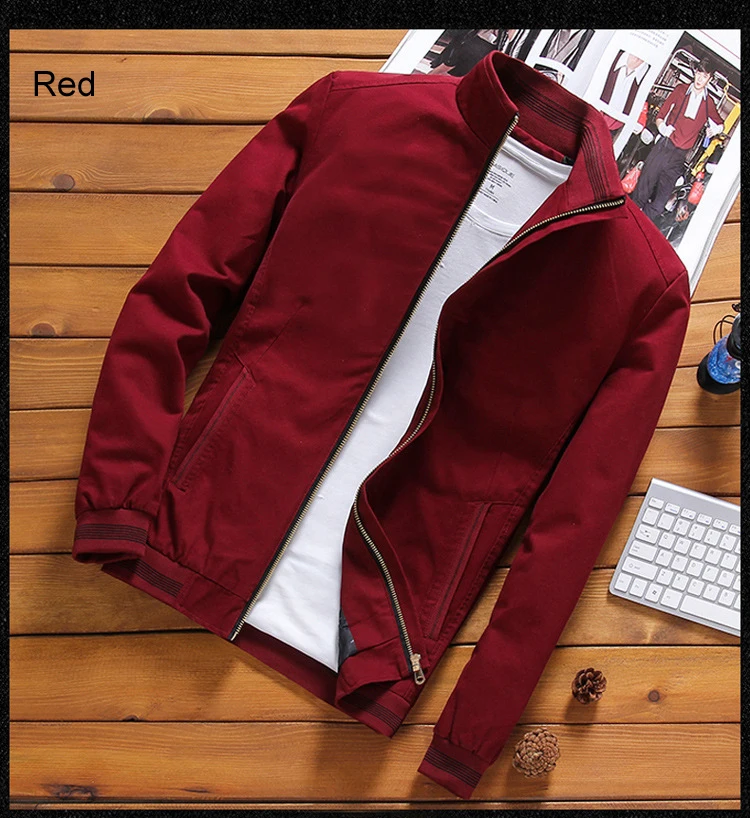 Spring And Autumn Men's Bomber Jacket Casual Men's Coat Trench Coat Stand Collar Jacket Men's Baseball Slim Jacket 5XL, YA810
Spring And Autumn Men's Bomber Jacket Casual Men's Coat Trench Coat Stand Collar Jacket Men's Baseball Slim Jacket 5XL, YA810