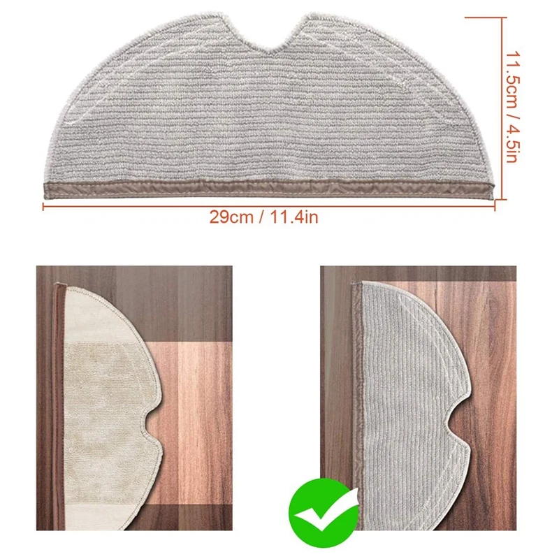TOP!-Accessories Kit for Xiaomi Roborock S50 S51 S55 S5 S6 E20 E25 Robotic Vacuum Cleaner, Main Brushes, Side Brushes, Mop
TOP!-Accessories Kit for Xiaomi Roborock S50 S51 S55 S5 S6 E20 E25 Robotic Vacuum Cleaner, Main Brushes, Side Brushes, Mop