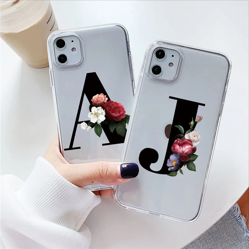 Alphabet Letter Clear Phone Case For iPhone 11Pro 12 11 Pro XS Max XR X 6 6S 7 8 Plus SE 2020 TPU Funda For iPhone 8 Plus Cases
Alphabet Letter Clear Phone Case For iPhone 11Pro 12 11 Pro XS Max XR X 6 6S 7 8 Plus SE 2020 TPU Funda For iPhone 8 Plus Cases