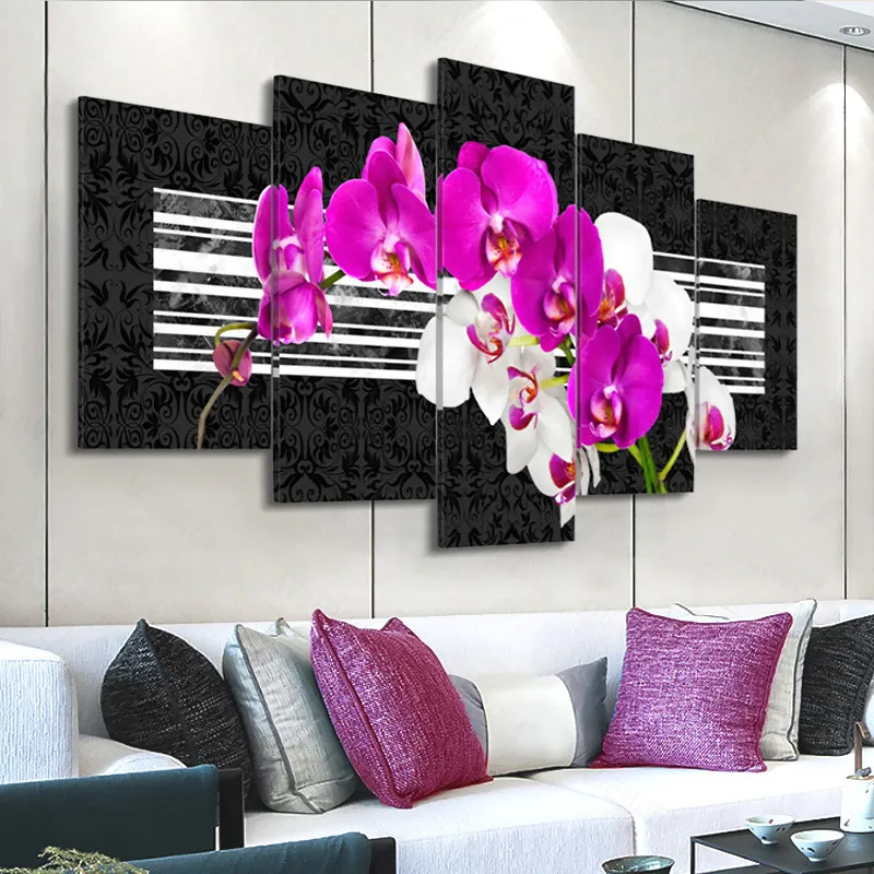 HD Posters And Prints Flower Modular Pictures 5 Pieces Canvas Art Large Wall Pictures For Living Room Modern Wall Art Paintings
HD Posters And Prints Flower Modular Pictures 5 Pieces Canvas Art Large Wall Pictures For Living Room Modern Wall Art Paintings