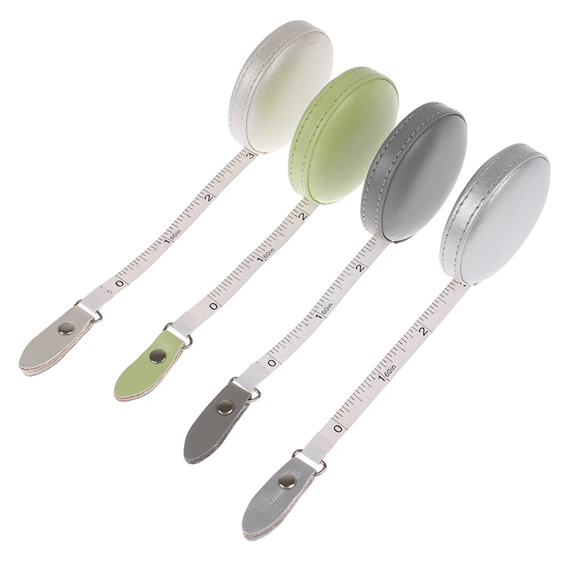 1PC 150CM Portable Retractable Ruler Tape Measures Height Children Ruler Inch Roll Tape PU Leather Sewing Ruler
1PC 150CM Portable Retractable Ruler Tape Measures Height Children Ruler Inch Roll Tape PU Leather Sewing Ruler
