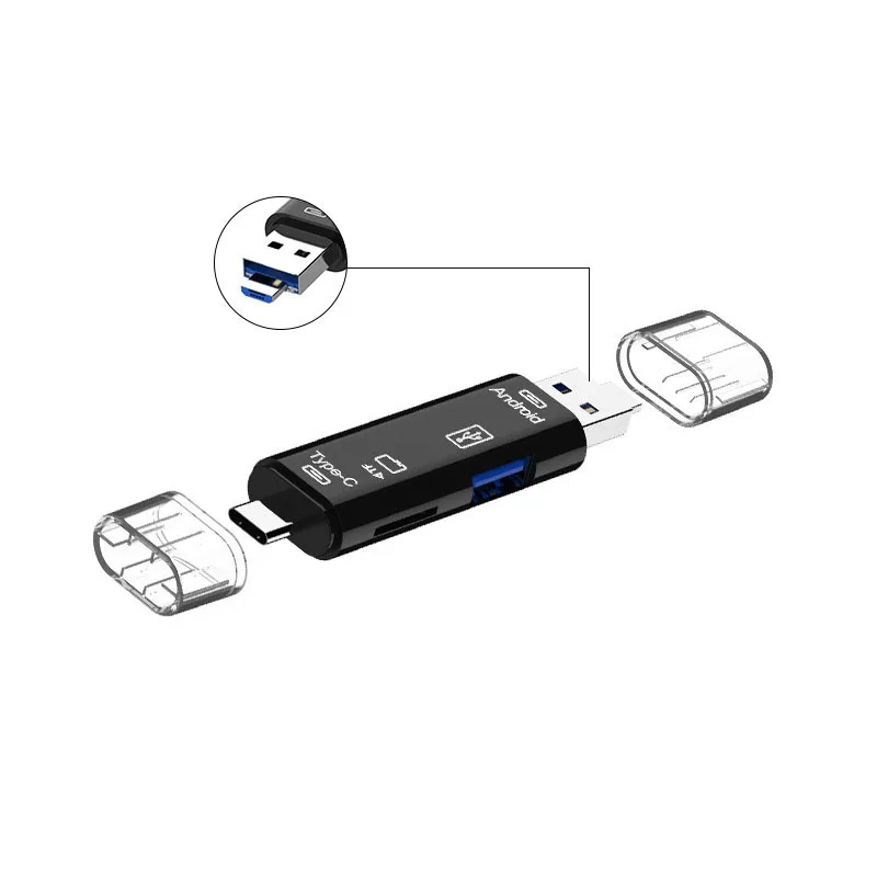 Кардридер USB Type-C, 3 в 1, для ноутбуков и планшетов USB-C, OTG, mini SD, флеш-накопитель мобильный телефон
Кардридер USB Type-C, 3 в 1, для ноутбуков и планшетов USB-C, OTG, mini SD, флеш-накопитель мобильный телефон