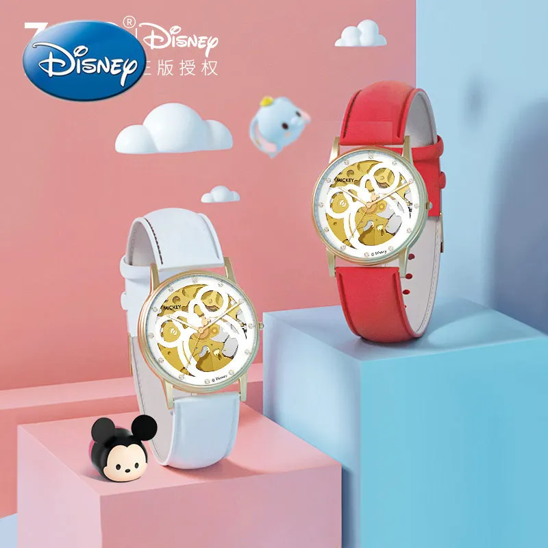 Disney Mickey Mouse Minnie Tsum Tsum Couple Watch Student Automatic Waterproof Star Hollow Diamond Luminous Mechanical Watch
Disney Mickey Mouse Minnie Tsum Tsum Couple Watch Student Automatic Waterproof Star Hollow Diamond Luminous Mechanical Watch
