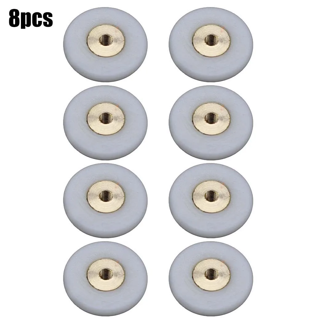 8x Door Pulley Wheels Single Shower Door Rollers Runners Pulleys Wheels 28mm Dia For Furniture Hardware Mobile Doors Accessories
8x Door Pulley Wheels Single Shower Door Rollers Runners Pulleys Wheels 28mm Dia For Furniture Hardware Mobile Doors Accessories