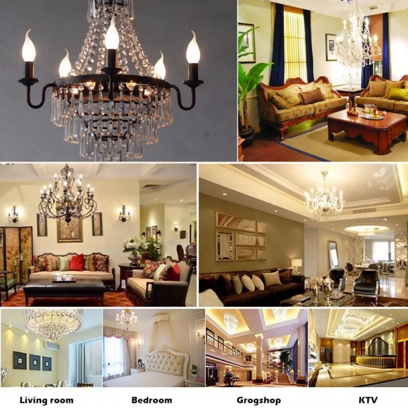 10pcs E14 LED Candle bulb E27 220V led light chandelier lamp Candle Bulb 7W 9W Lamp Decoration Light Warm/White Energy Saving
10pcs E14 LED Candle bulb E27 220V led light chandelier lamp Candle Bulb 7W 9W Lamp Decoration Light Warm/White Energy Saving