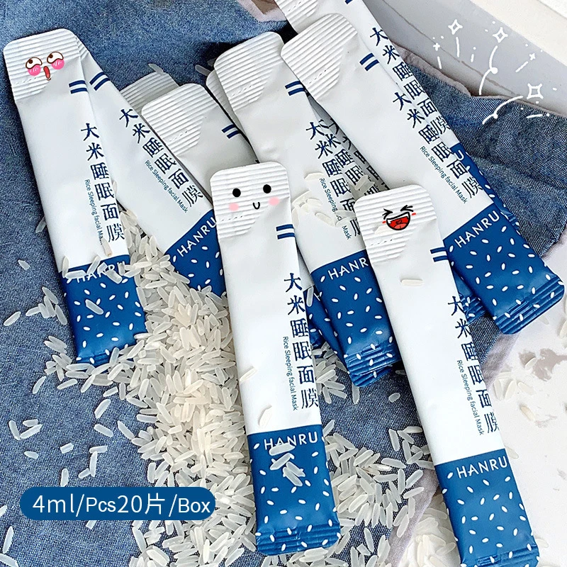 20Pcs White Rice Essence Face Mask Moisturizing Whitening Anti Aging Wrinkle Shrink Pore Skin Care Wrapped Facial Mask
20Pcs White Rice Essence Face Mask Moisturizing Whitening Anti Aging Wrinkle Shrink Pore Skin Care Wrapped Facial Mask