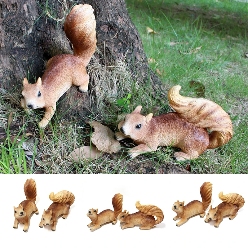 New Realistic Squirrel Statue Cute Resin Animals Handicraft Hanging Ornament for Home Garden Courtyard Decoration
New Realistic Squirrel Statue Cute Resin Animals Handicraft Hanging Ornament for Home Garden Courtyard Decoration