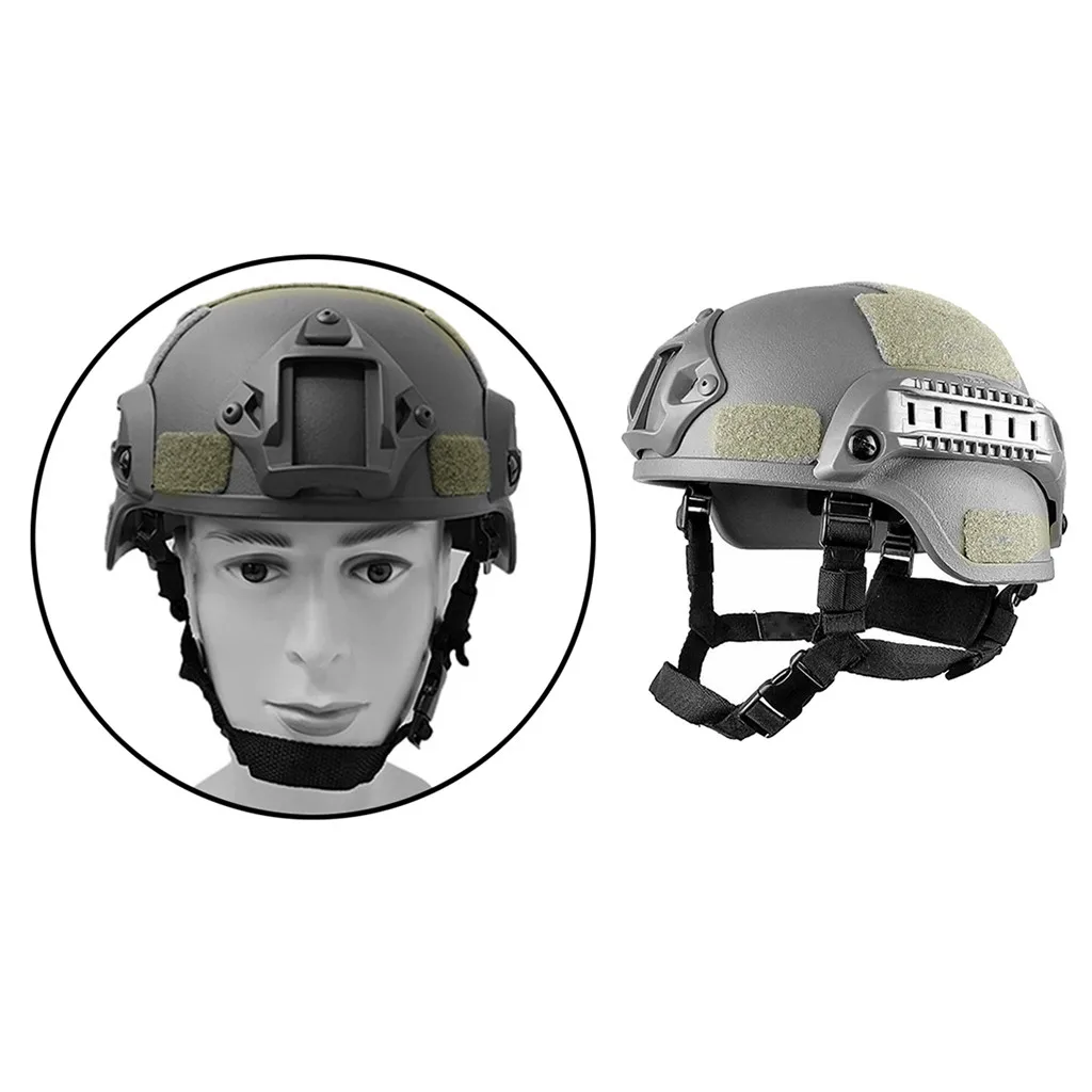 Шлем тактический ABS регулируемый военный с боковыми рельсами|Шлемы| |