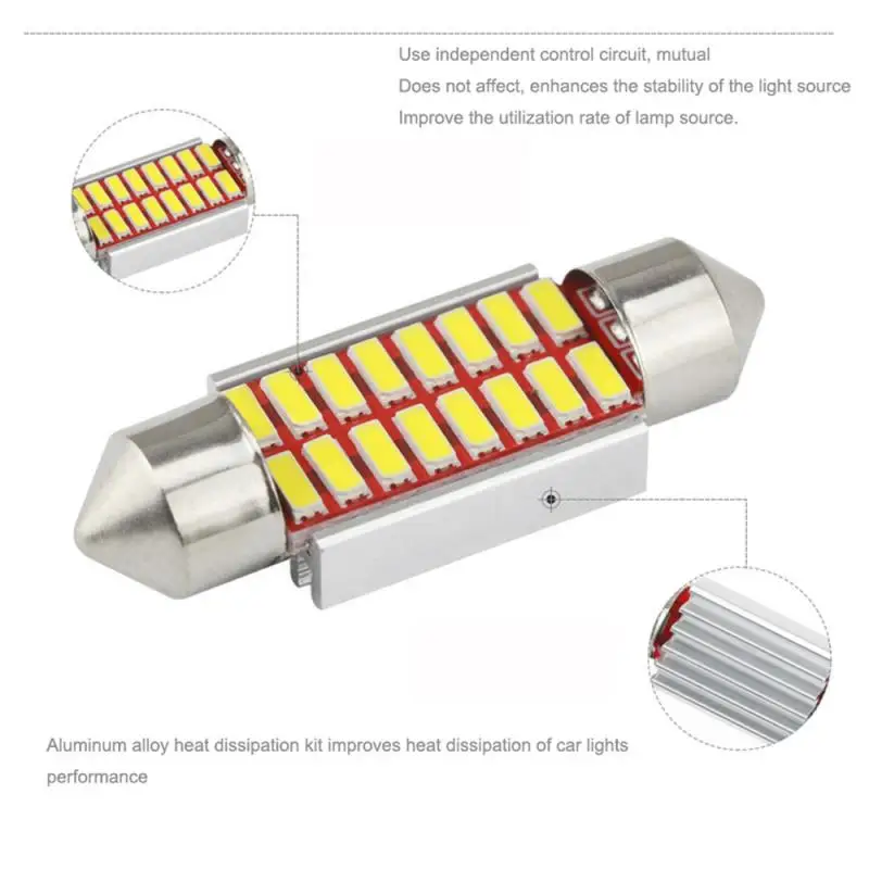 1pcs Car LED Light Bulb 3W 31mm 36mm 39mm 41mm Auto Led Lamp Car Interior Dome Map License Plate Light TXTB1
1pcs Car LED Light Bulb 3W 31mm 36mm 39mm 41mm Auto Led Lamp Car Interior Dome Map License Plate Light TXTB1
