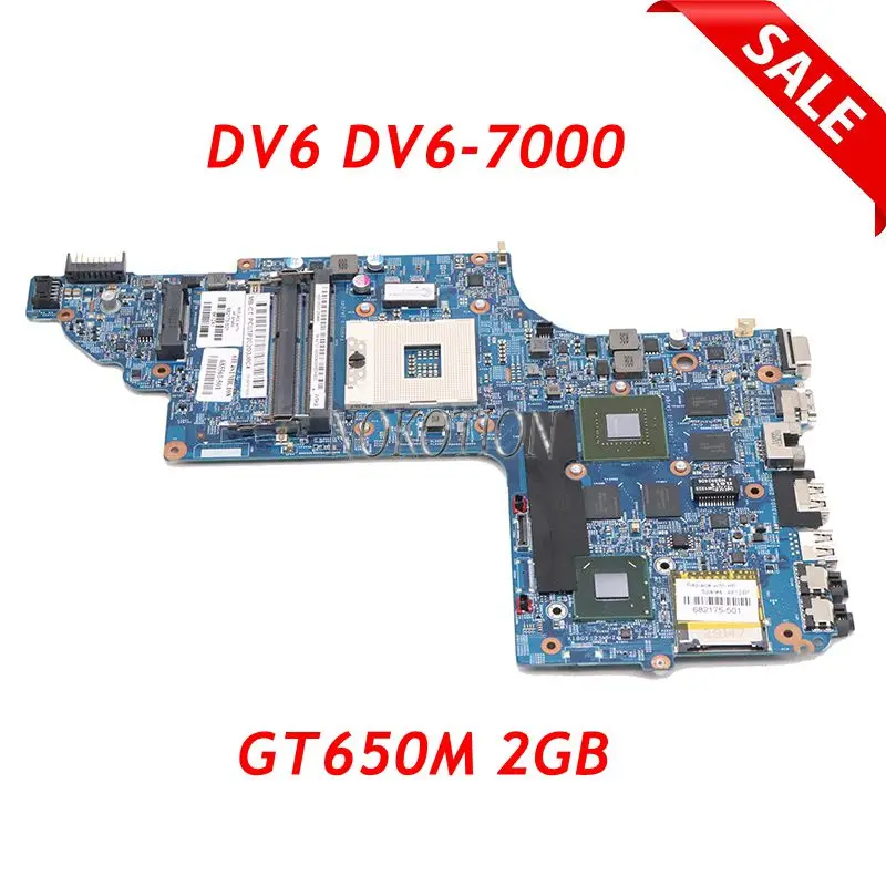 Материнская плата NOKOTION 682172-001 682175-501 682174-001 для ноутбука HP pavilion DV6 DV6-7000 48.4ST06.021 GT650M 2G GPU материнская плата
Материнская плата NOKOTION 682172-001 682175-501 682174-001 для ноутбука HP pavilion DV6 DV6-7000 48.4ST06.021 GT650M 2G GPU материнская плата