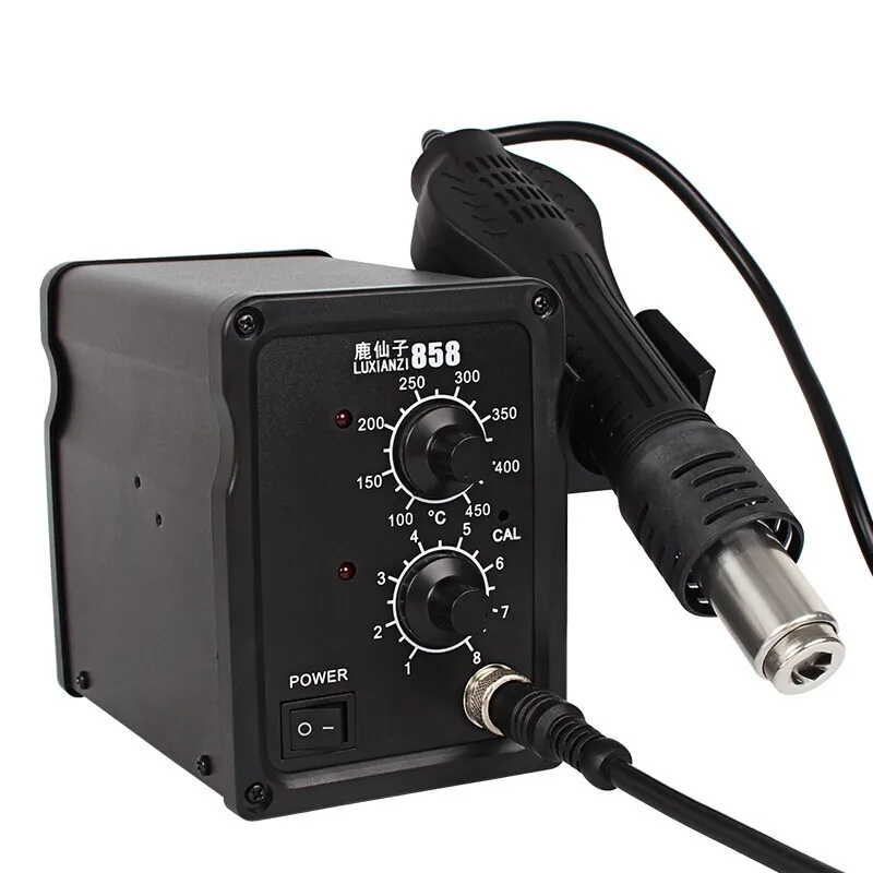 Deer Fairy 852D Constant temperature 936 electric soldering iron welding sensible hot air gun desoldering station
Deer Fairy 852D Constant temperature 936 electric soldering iron welding sensible hot air gun desoldering station