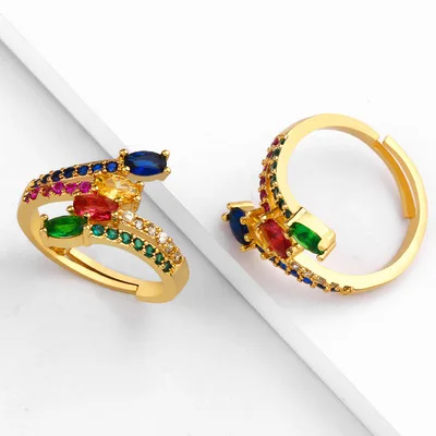 2021 New Fashion Fancy Diamond Shaped Rings For Women Gold Color Adjustable Ring Best Party Wedding Anniversary Jewelry Gift
2021 New Fashion Fancy Diamond Shaped Rings For Women Gold Color Adjustable Ring Best Party Wedding Anniversary Jewelry Gift