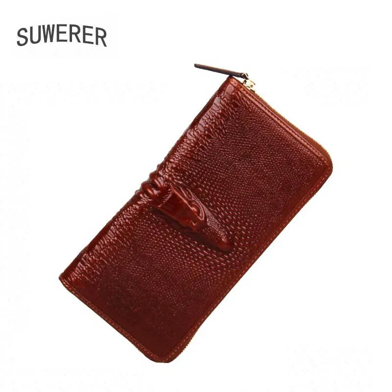 Women Genuine Leather Wallet Clutch bag High Quality Luxury Handbags Women Bags Designer Fashion Crocodile Pattern
Women Genuine Leather Wallet Clutch bag High Quality Luxury Handbags Women Bags Designer Fashion Crocodile Pattern