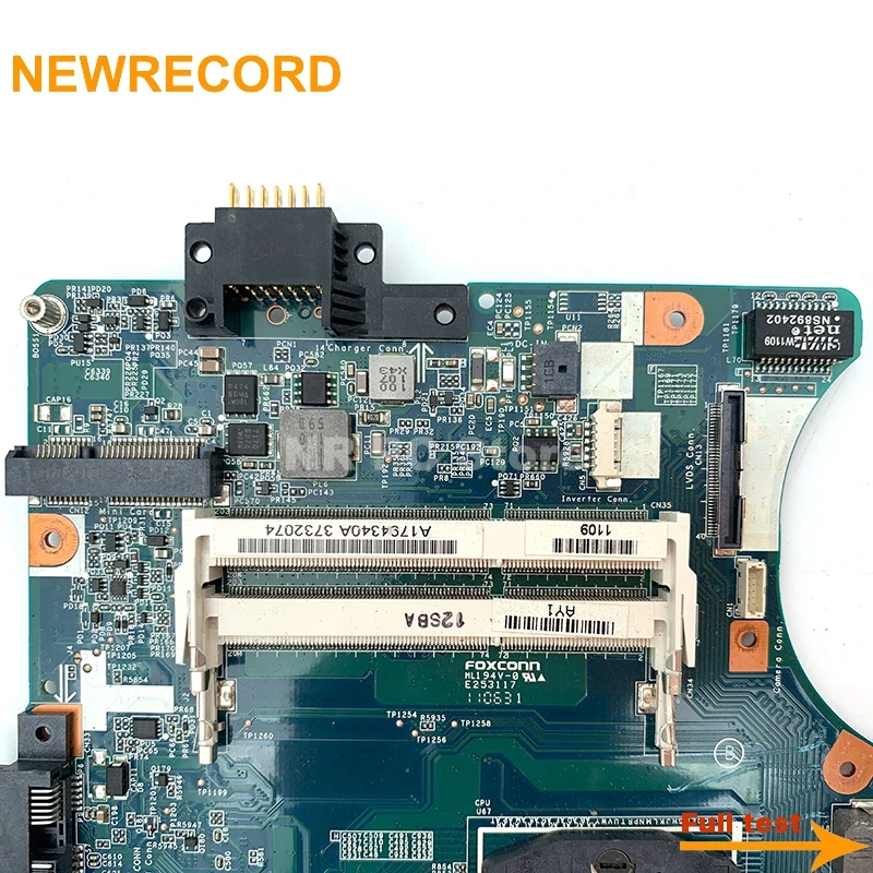 NEWRECORD A1771573A для Vaio VPCEB MBX-223 M960 1P-009CJ01-6011 Материнская плата ноутбука HM55 DDR3 Бесплатная