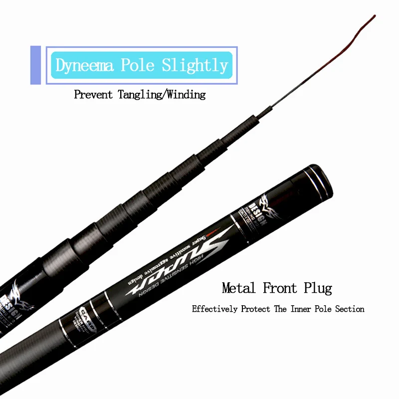 New Full Length 8M 9M 10M 11M 12M Fishing Rod To Make A Nest Hand Pole Carbon Fishing Rod Super Light And Hard Telescopic Rod
New Full Length 8M 9M 10M 11M 12M Fishing Rod To Make A Nest Hand Pole Carbon Fishing Rod Super Light And Hard Telescopic Rod