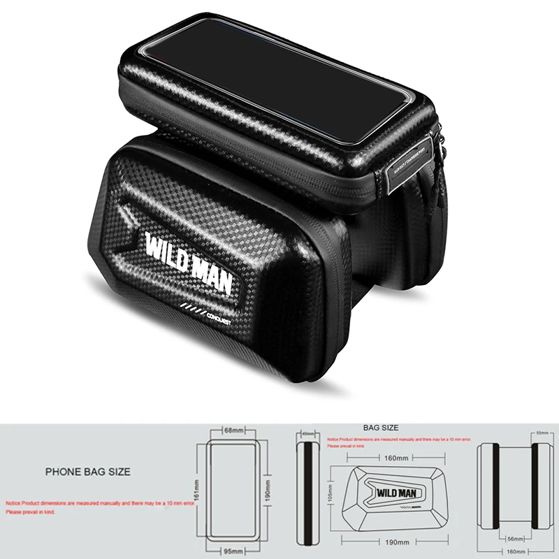 Waterproof Bicycle Bag Bike Frame Front Tube Bag Cycling Phone 4.2Inch Holder Bag Hard Shell Bicycle Front Beam Bag
Waterproof Bicycle Bag Bike Frame Front Tube Bag Cycling Phone 4.2Inch Holder Bag Hard Shell Bicycle Front Beam Bag