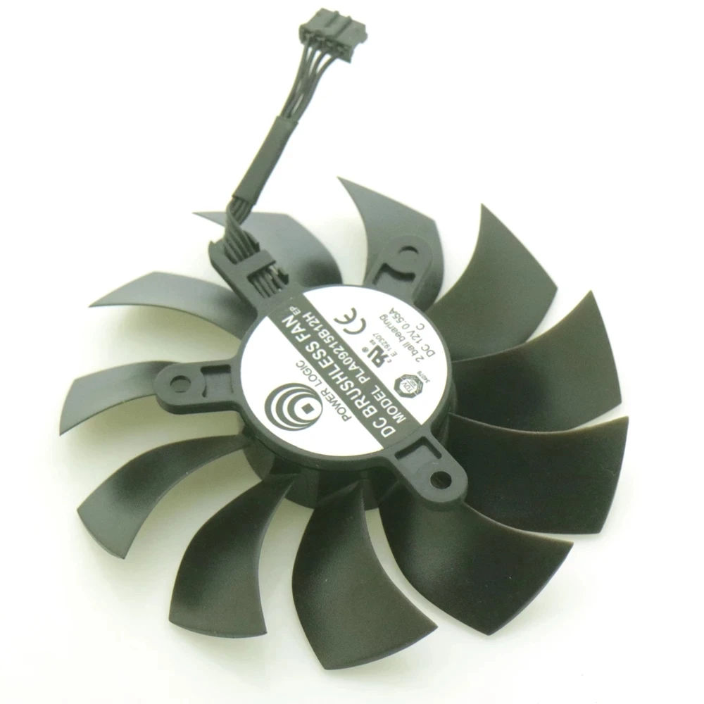 PLA09215B12H DC12V 0.55A 86mm 4wire 4pin For EVGA GTX1060 Graphics Card VGA Cooler Fan
PLA09215B12H DC12V 0.55A 86mm 4wire 4pin For EVGA GTX1060 Graphics Card VGA Cooler Fan