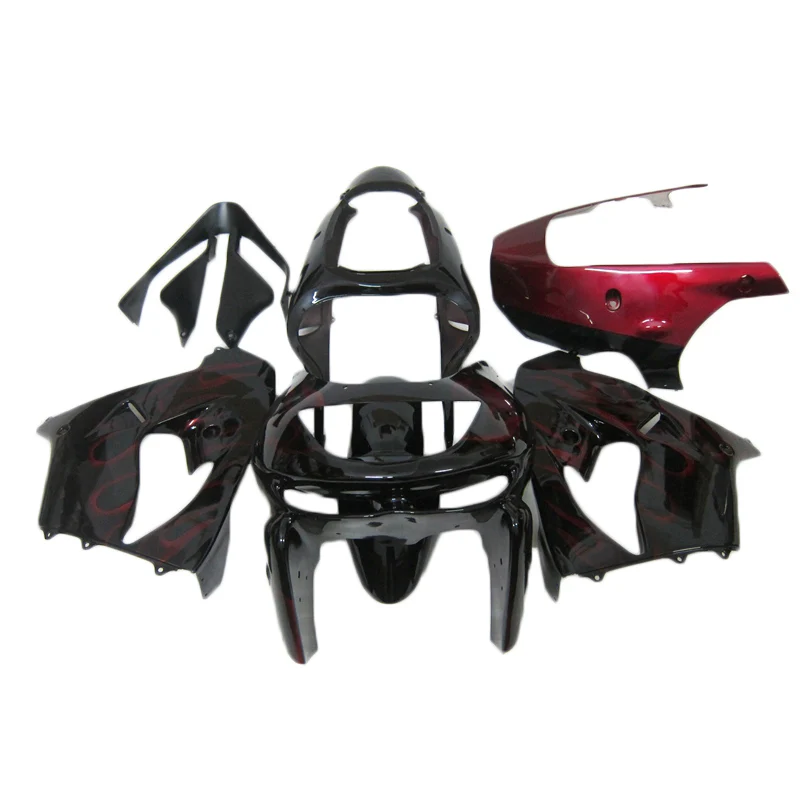 Injection Body Protection Motorcycle fairings kits Fit For Kawasaki Ninja ZX9R 1998 1999 Black Red Fairing ninja zx9r 98 99 SD52
Injection Body Protection Motorcycle fairings kits Fit For Kawasaki Ninja ZX9R 1998 1999 Black Red Fairing ninja zx9r 98 99 SD52