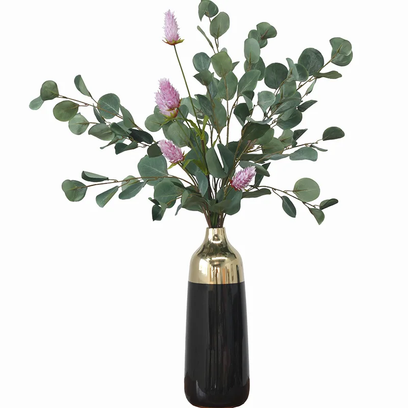 Eucalyptus rotundifolia Fake Flower Lifelike Wedding Imitation Plants Decor Party Festival Supplies Home Hotel Photography Decor
Eucalyptus rotundifolia Fake Flower Lifelike Wedding Imitation Plants Decor Party Festival Supplies Home Hotel Photography Decor