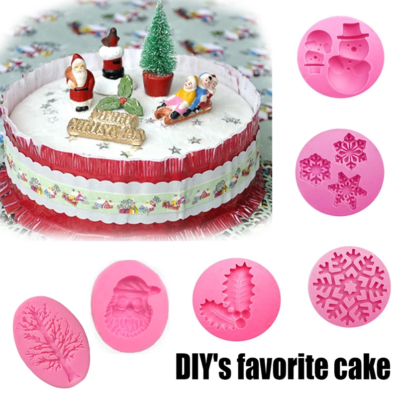6pcs Christmas Cake Mold Cake Biscuit Chocolate Mold DIY Christmas Chocolate Mold Baking Mold Kitchen Accessories
6pcs Christmas Cake Mold Cake Biscuit Chocolate Mold DIY Christmas Chocolate Mold Baking Mold Kitchen Accessories