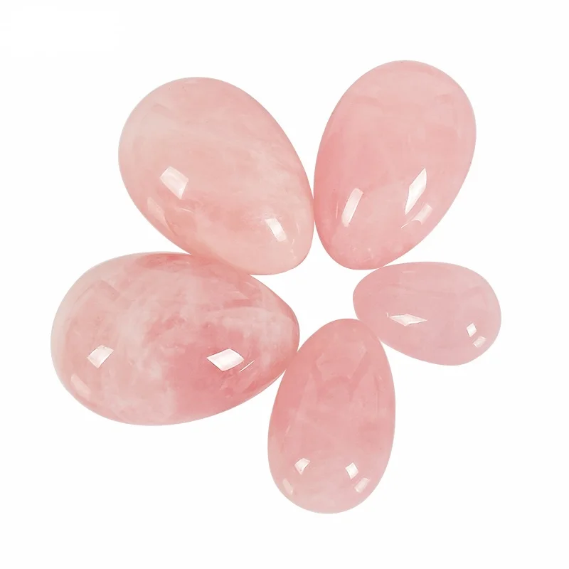1 pcs Undrilled Natural Rose Quartz Yoni egg Jade egg Crystal Ball Pelvic Kegel Exercise Vaginal Tightening Sphere
1 pcs Undrilled Natural Rose Quartz Yoni egg Jade egg Crystal Ball Pelvic Kegel Exercise Vaginal Tightening Sphere