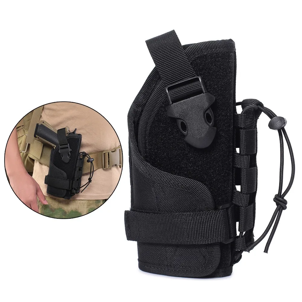 Universal Outdoor Waist Belt Holster Magazine 3.5"(l) X 1.4"(w) X 7.7"(h) Size Right Hand Fit Most Models 1000D Nylon Material
Universal Outdoor Waist Belt Holster Magazine 3.5"(l) X 1.4"(w) X 7.7"(h) Size Right Hand Fit Most Models 1000D Nylon Material
