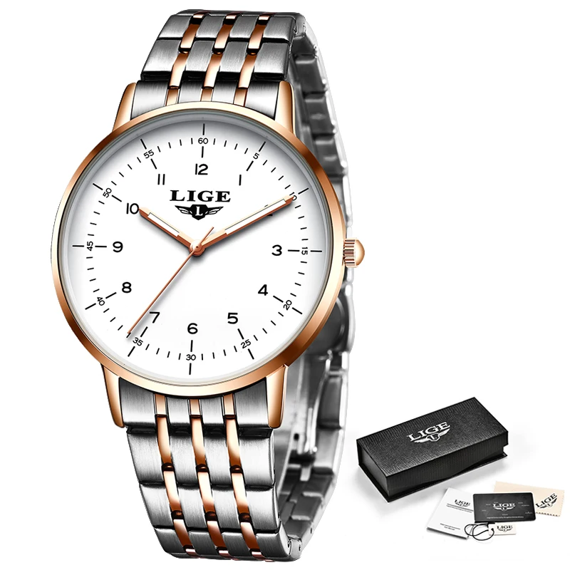2020 LIGE women Watches Top Luxury Brand Sport Quartz Watch For Women Business Waterproof Wrist Ladies watch Stainless Steel 
2020 LIGE women Watches Top Luxury Brand Sport Quartz Watch For Women Business Waterproof Wrist Ladies watch Stainless Steel