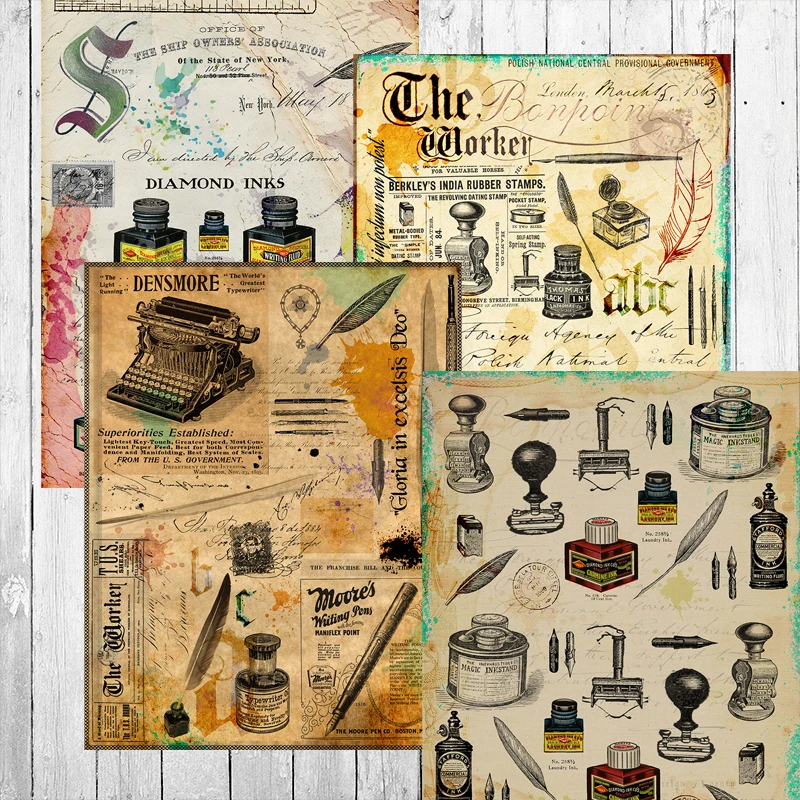 Vintage English Newspaper Bill Stickers Bullet Journal Scrapbook Material Background Collage Diary Decorative Aesthetic Sticker
Vintage English Newspaper Bill Stickers Bullet Journal Scrapbook Material Background Collage Diary Decorative Aesthetic Sticker