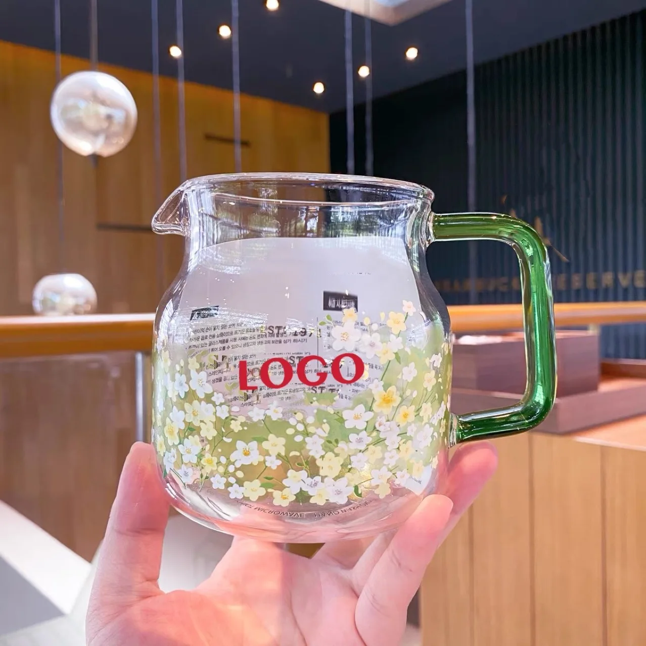 Korean Ins Cole Flower Pot Glass Cherry Blossom Cup High Borosilicate Cold Water Bottle Cold Drink Cup Large Capacity Office Hom
Korean Ins Cole Flower Pot Glass Cherry Blossom Cup High Borosilicate Cold Water Bottle Cold Drink Cup Large Capacity Office Hom