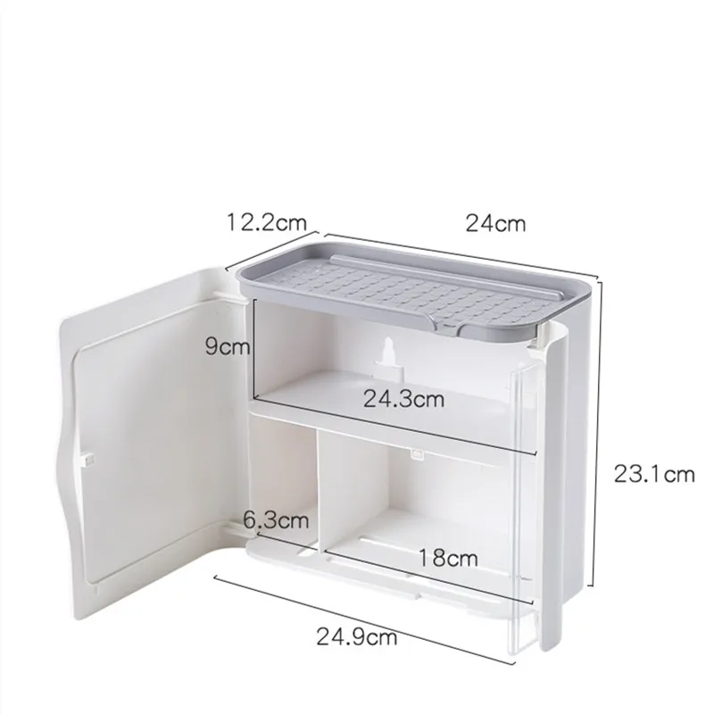 Toilet Paper Shelf Wall-mounted Tissue Box WC Paper Holders Paper Towel Holders for Bathroom Bathroom Accessories Free Punching
Toilet Paper Shelf Wall-mounted Tissue Box WC Paper Holders Paper Towel Holders for Bathroom Bathroom Accessories Free Punching