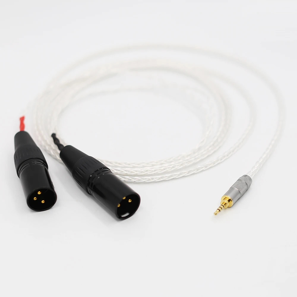 Audiocrast HIFI Hi End 2.5mm TRRS Balanced Male to 2 XLR Male Cable, for Astell&Kern AK100II, AK120II, AK240, AK380, AK320, DP-X
Audiocrast HIFI Hi End 2.5mm TRRS Balanced Male to 2 XLR Male Cable, for Astell&Kern AK100II, AK120II, AK240, AK380, AK320, DP-X