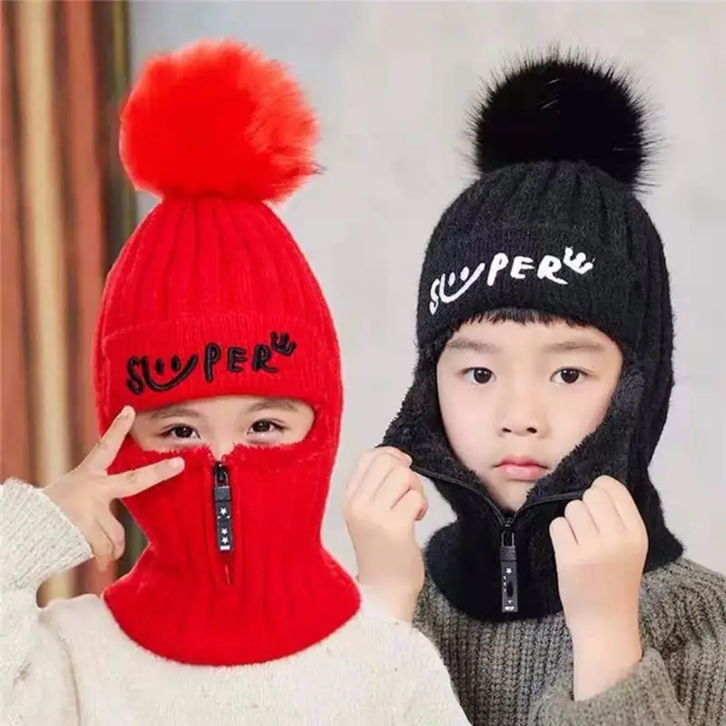 Winter Windproof Unisex Knitted Wool Hat for Kids Aged 3-7 Warm Soft Comfortable Breathable Hat girls winter hats boys
Winter Windproof Unisex Knitted Wool Hat for Kids Aged 3-7 Warm Soft Comfortable Breathable Hat girls winter hats boys