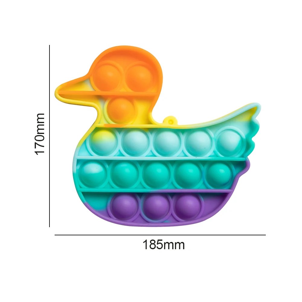 Cute Cartoon Shape Pop Push Bubble Siliconen Stress Reliever Fidget Toy Autism Toys Funny Desktop Squeeze Board Game Toy
Cute Cartoon Shape Pop Push Bubble Siliconen Stress Reliever Fidget Toy Autism Toys Funny Desktop Squeeze Board Game Toy