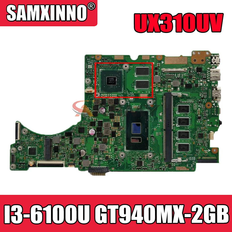 Akemy UX310UV материнская плата для ноутбука ASUS ZenBook UX410UQ (14 дюймов) UX410U UX310U материнская плата 8GB-RAM I3-6100U GT940MX-2GB
Akemy UX310UV материнская плата для ноутбука ASUS ZenBook UX410UQ (14 дюймов) UX410U UX310U материнская плата 8GB-RAM I3-6100U GT940MX-2GB