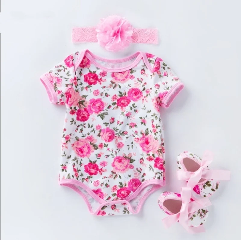 2021 New European and American Baby Onesies Summer Children Girls Short-sleeved Printed Romper Kids Three-piece Suit XB72
2021 New European and American Baby Onesies Summer Children Girls Short-sleeved Printed Romper Kids Three-piece Suit XB72