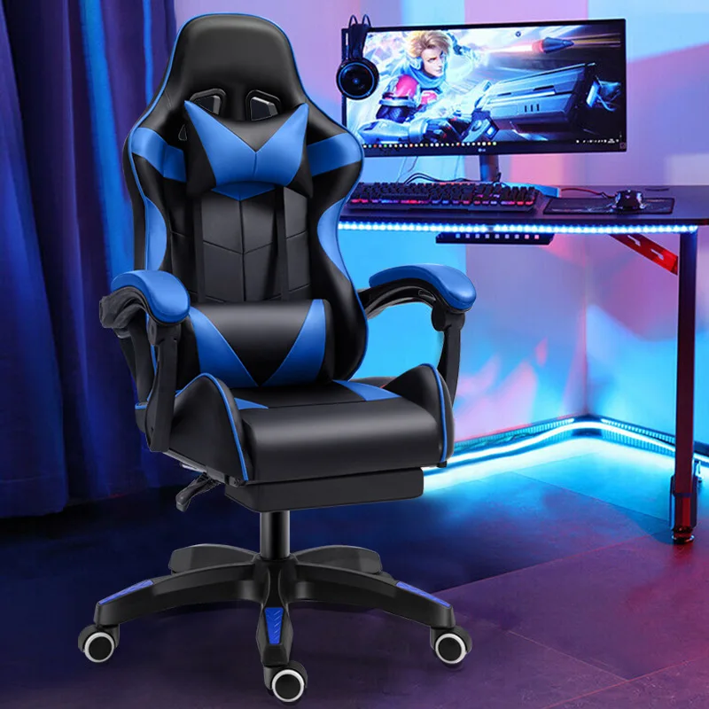Office Chair With Footrest Furniture Computer Lol Gaming Racing Live Broadcast Gamer Chair Computer
Office Chair With Footrest Furniture Computer Lol Gaming Racing Live Broadcast Gamer Chair Computer