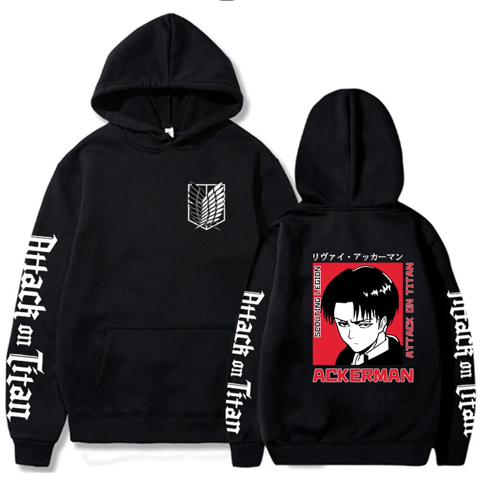 2021 Japanese Anime Attack on Titan Printed Men's Hoodie Streetwear Casual Sweatshirts
2021 Japanese Anime Attack on Titan Printed Men's Hoodie Streetwear Casual Sweatshirts