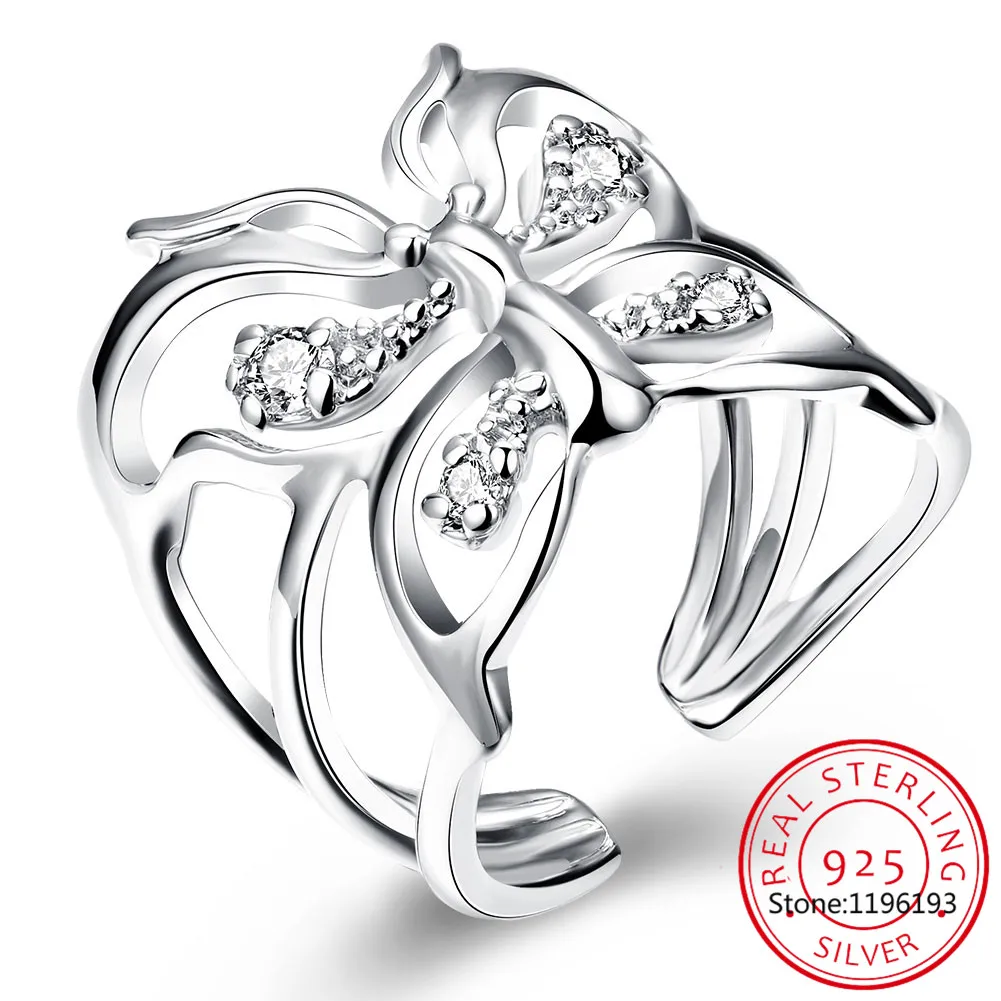 2020 Retro Antique Crystal Butterfly Finger Ring Real 925 Sterling Silver Thumb Rings for Women Ladies Fashion Bohemian Jewelry
2020 Retro Antique Crystal Butterfly Finger Ring Real 925 Sterling Silver Thumb Rings for Women Ladies Fashion Bohemian Jewelry